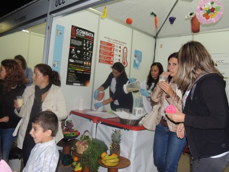 Feira Social 2014 - Bancada de Sumos e Batidos Saudáveis